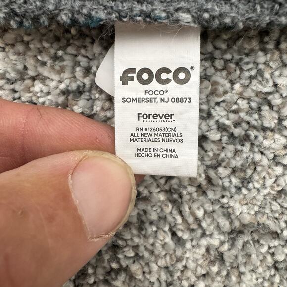 Philadelphia Eagles NFL FOCO Big Logo Reversible Scarf Winter - Picture 4 of 7